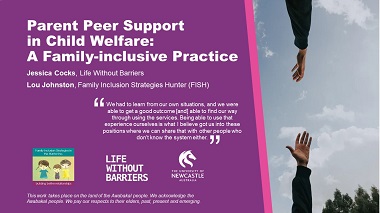 Parent Peer Support in child welfare: a family-inclusive practice