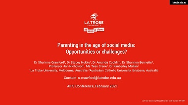Parenting in the age of social media: Opportunities or challenges?