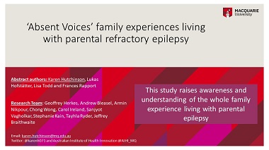 ‘Absent voices’ Family experiences of living with parental ‘difficult to treat’ epilepsy