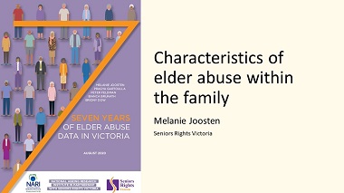 Characteristics of elder abuse within the family: A seven-year trend analysis of Seniors Rights Victoria data