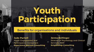 Youth participation: The value for individuals and organisations